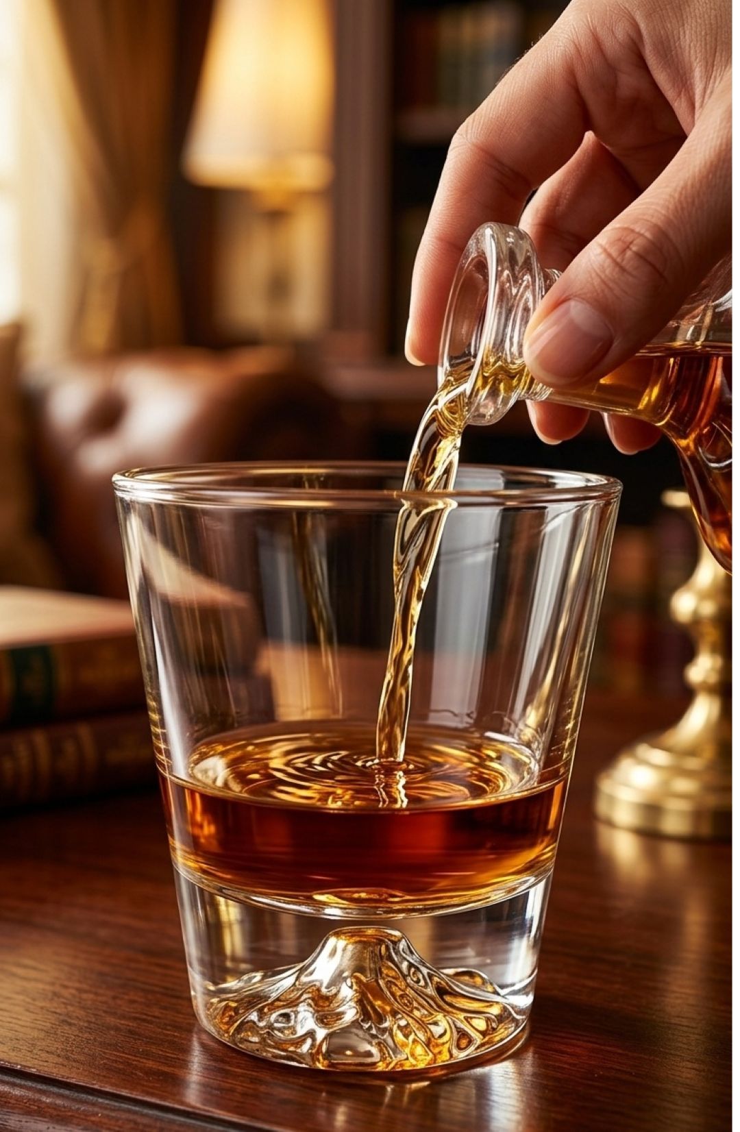 Smart Serve Mountain Fuji Whiskey Glass 300 ML set of 6