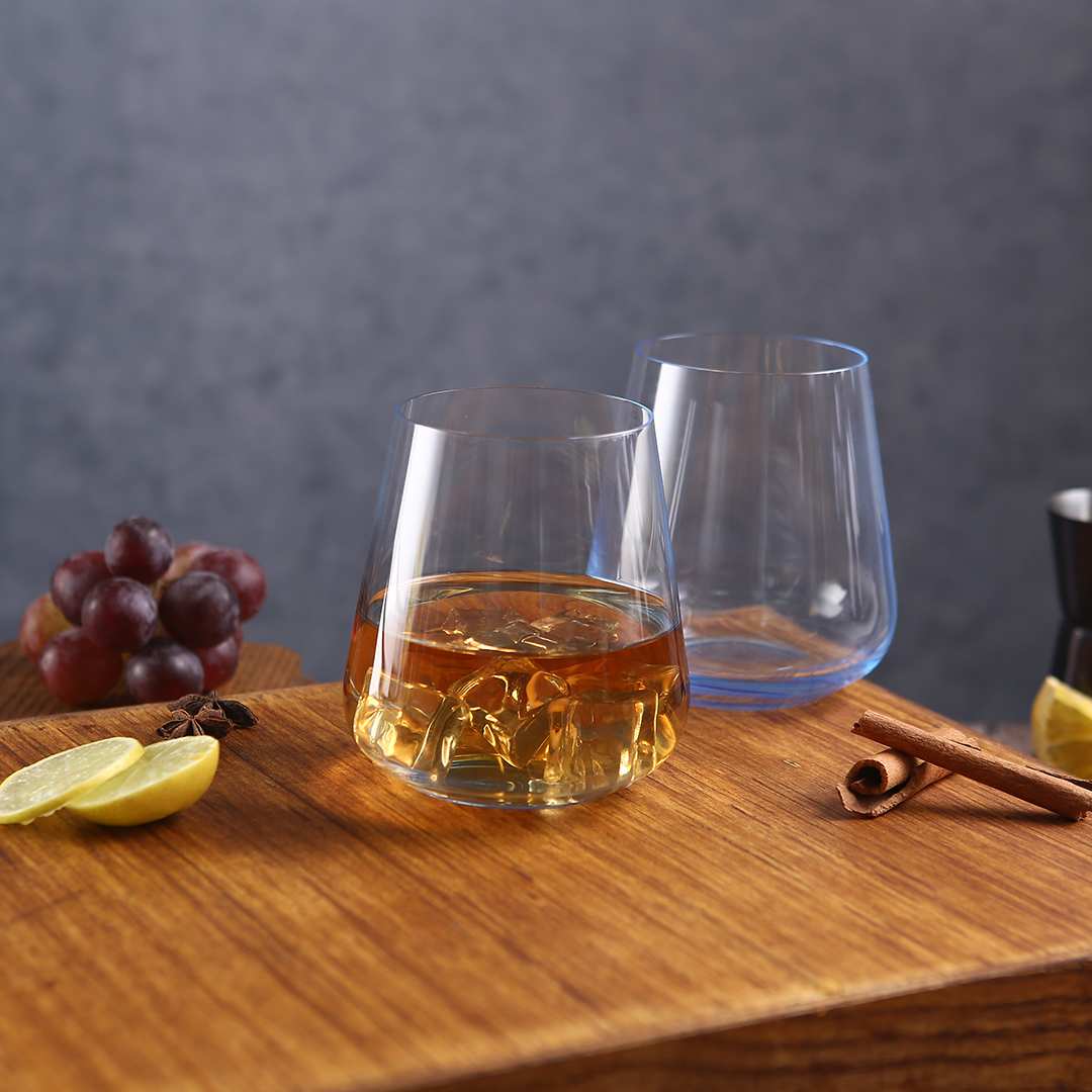 Refined whiskey glasses ideal for modern home bars and special occasions