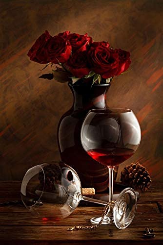 SmartServe Large Gin Goblets Set of 6 – 680ml Balloon Glasses for Gin and Tonic, Cocktails, Wine – Lead-Free, Premium Barware for Home, Parties, and Entertaining