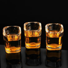 Load image into Gallery viewer, Smartserve Vodka/Tequila Square Shot Glass Set of 6, 75ml, Gift Box