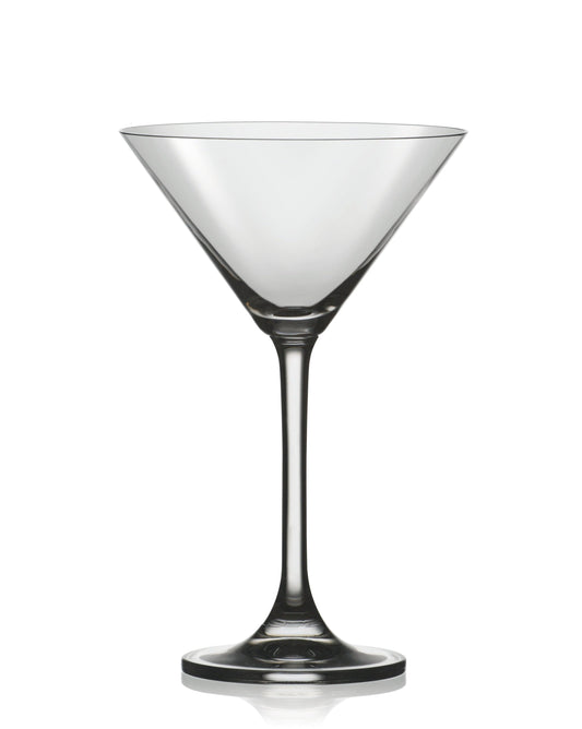 Empty Flamenco Glass highlighting its elegant design.