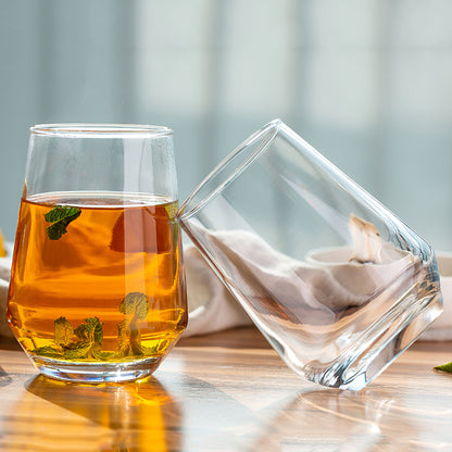 smart"serve" King Highball Glasses – Set of 6 (400ml) | Premium Tall Drinkware for Cocktails, Mocktails, Water & Juices | Elegant Clear Design