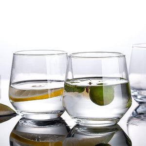 Smartserve Crystal Whiskey Glass Set of 6, 370ml, Gift Box