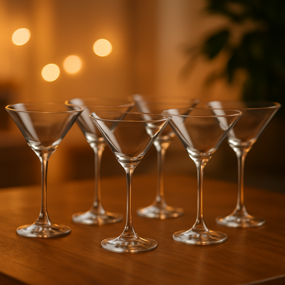 Flamenco Martini Glass - Set Of 6