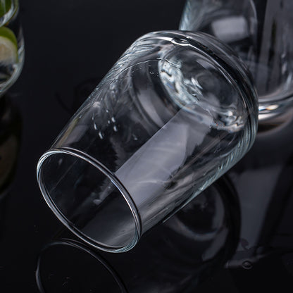 smart"serve" King Highball Glasses – Set of 6 (400ml) | Premium Tall Drinkware for Cocktails, Mocktails, Water & Juices | Elegant Clear Design