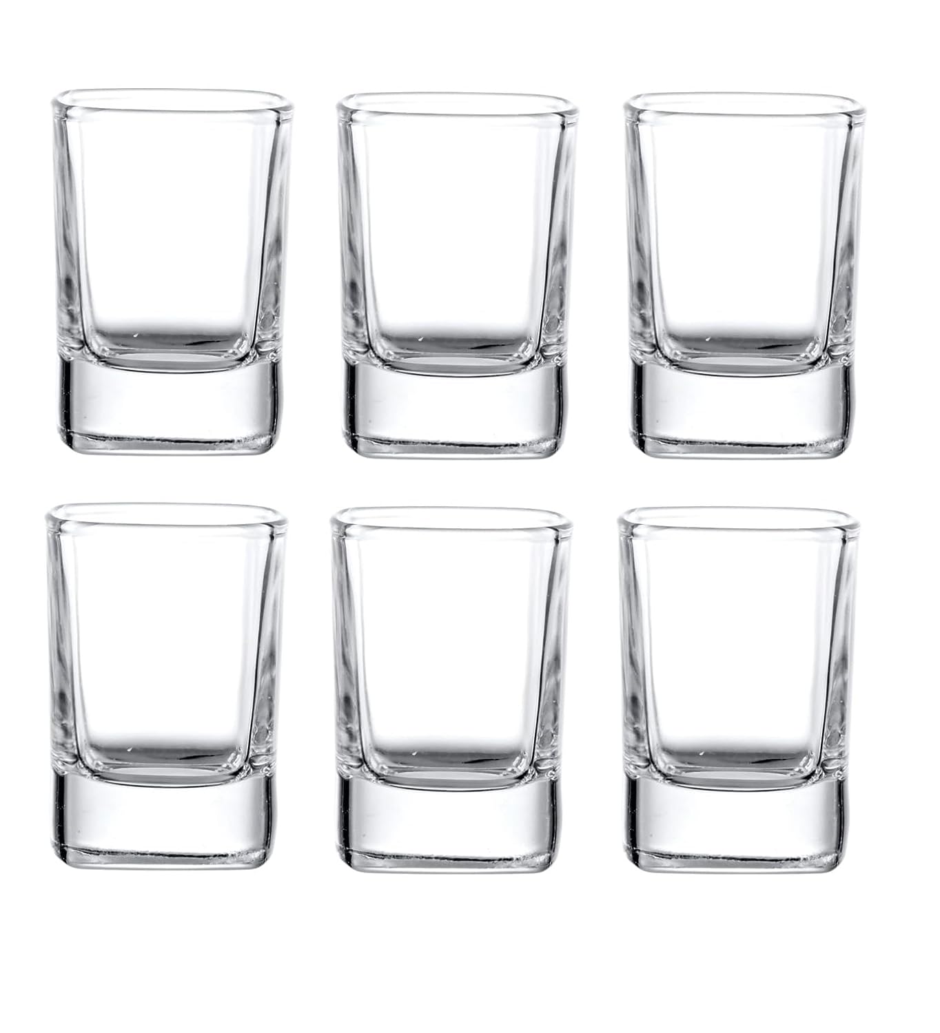 Square Shot Glass Set of 6