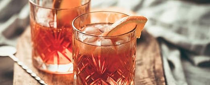 smart "serve" Diamond Cut Whiskey Glasses 340ml, Set of 6, Perfect Bar Glasses for Drinking Whisky, Bourbon, Scotch, Cocktails, Cognac- Old Fashioned Cocktail Tumblers, Classic Cut Design.