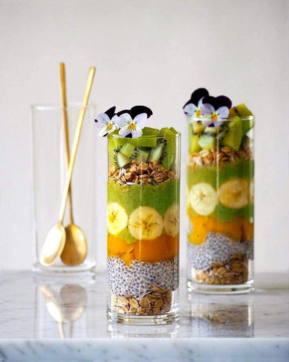 smart "serve" Classico High Ball Tall & Thin Glass 310 ml Set of 6 | Premium Transparent Lead Free Glass | Crystal Drinking Glasses for Cocktails, Juice & Water | Luxury Barware Glass Set