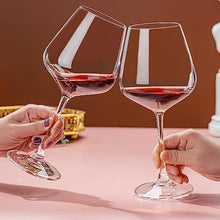 Load image into Gallery viewer, Smartserve Crystal Red Wine Glass Set of 6, 440ml, Gift Box