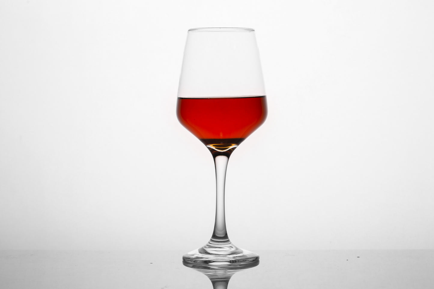 smart "serve" Crystal Red Wine Glasses – Set of 6 | 435ml Lead-Free Clear Glass | Elegant Gift Set for Home, Weddings, Parties & Special Occasions | Reusable, Lightweight & Dishwasher Safe