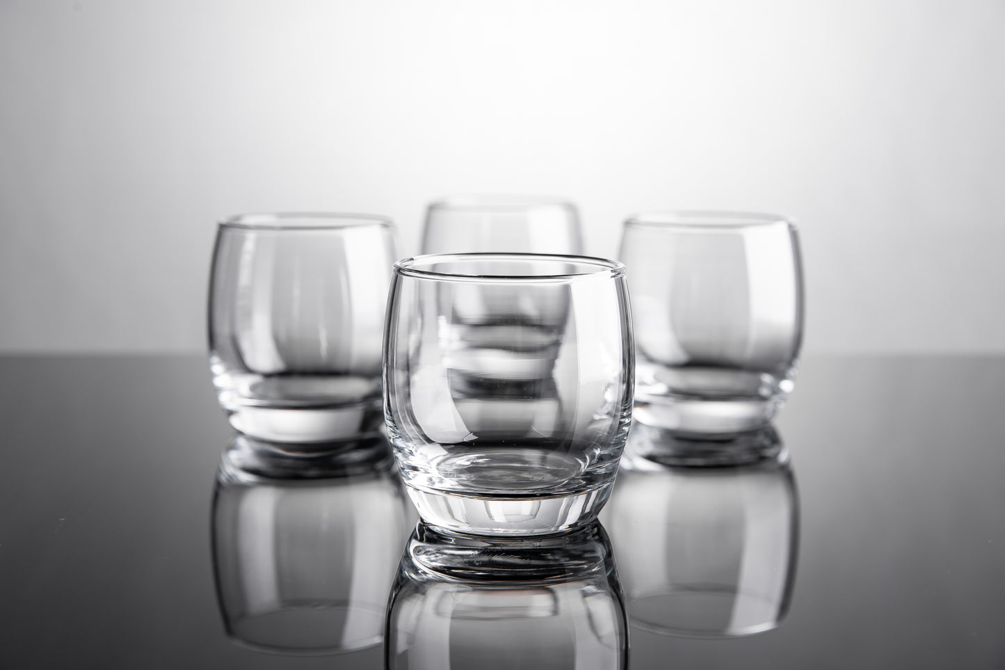 Smartserve Round Crystal Whiskey Glass Lead Free 320 ml Set of 6 Bar Glass for Drinking Bourbon, Whisky, Scotch, Cocktails, Cognac- Old Fashioned Liquor, Wine, Cocktail Drinks