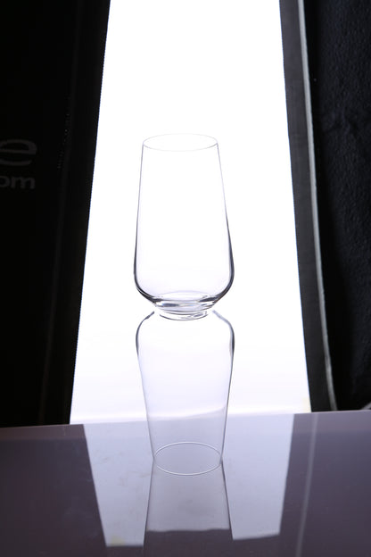 Bohemia Crystal Sandra Tall Cocktail Glasses 440 ml – Set of 6 | Lead-Free Czech Crystal Tumblers | Elegant Glassware for Cocktails, Whiskey, Bourbon, Scotch & Mixed Drinks | Dishwasher Safe