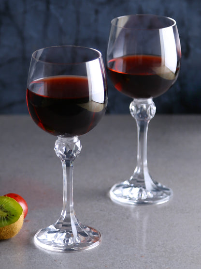 Durable and clear crystal stemless wine glass