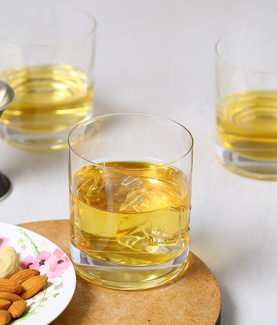 Elegant whiskey glass enhancing whiskey aromas and flavors