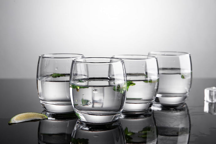 Smartserve Crystal Whiskey Glass Set, 290ml, Set of 6