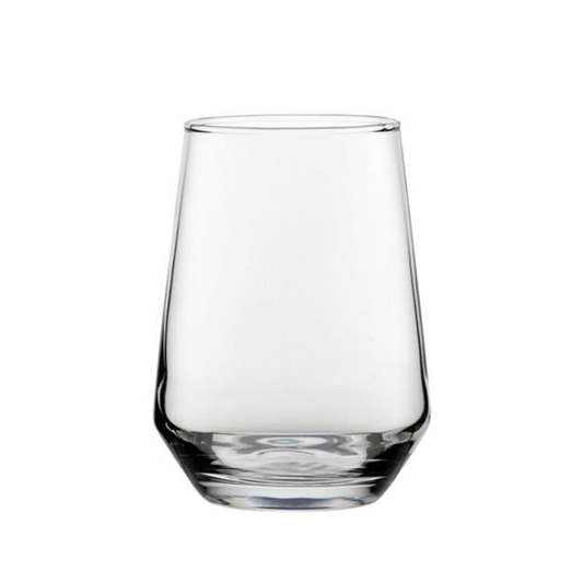 smart"serve" King Highball Glasses – Set of 6 (400ml) | Premium Tall Drinkware for Cocktails, Mocktails, Water & Juices | Elegant Clear Design