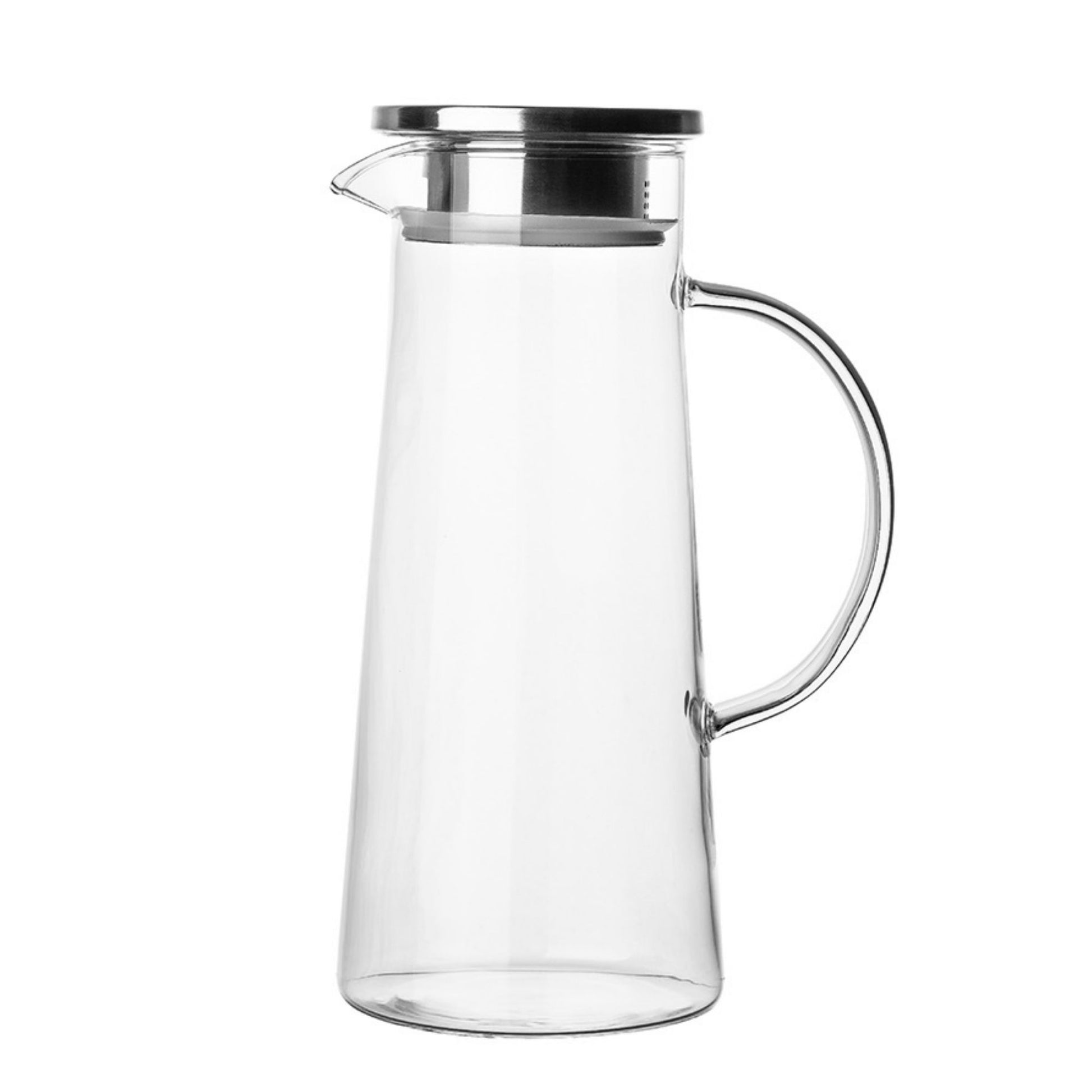 Empty Pitcher showing sleek design.