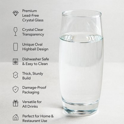 Refresh Highball Glass - Set Of 6