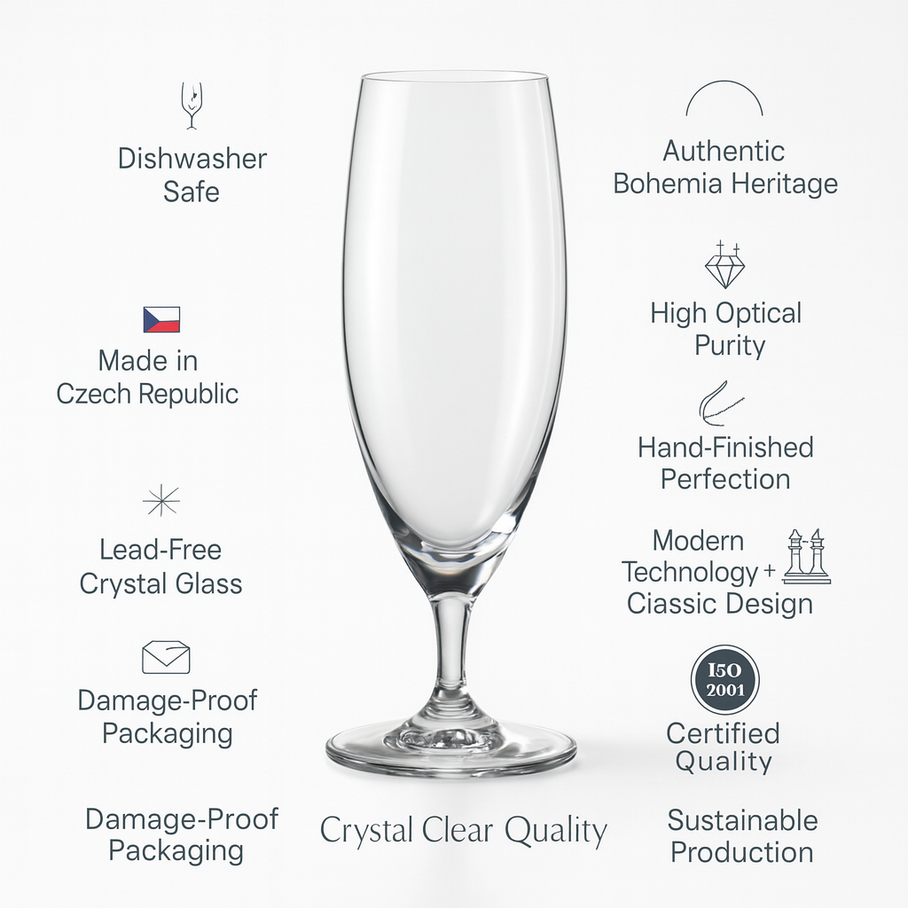 Vista Beer Glass - Set Of 6