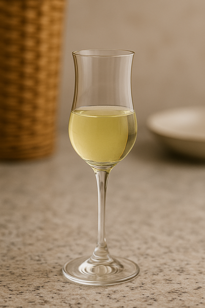 SmartServe 100ml Stemmed Sherry Glasses Set of 6 | Lead-Free Snifter Glasses for Whiskey, Scotch, Grappa, Cognac, Liqueurs, Dessert Wines & Spirits | Premium Antique Style Gift