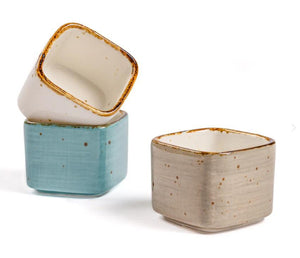Smartserve Rena Amalfi – Cube Dessert Bowl Set of 3 pcs