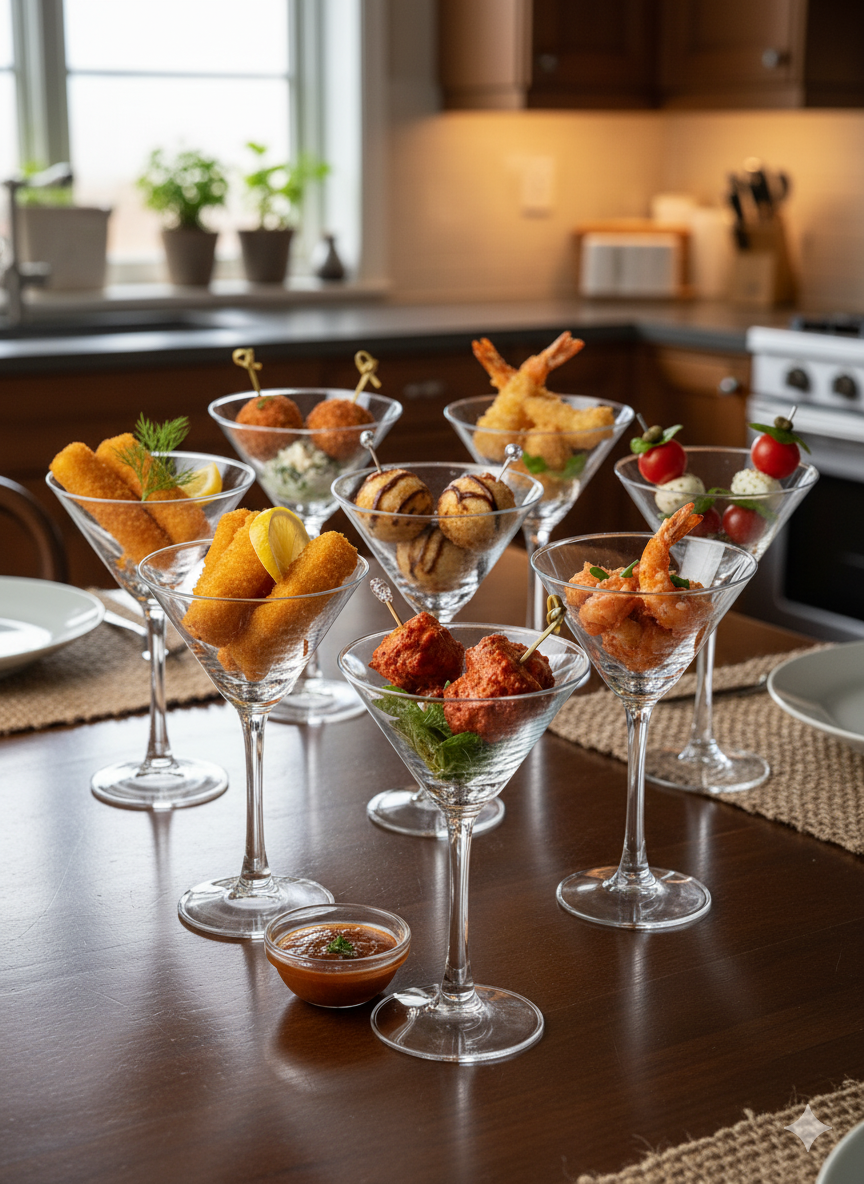 smart "serve" Soda Lime Martini Glass Lead Free 190 ml Set of 6, Hand Blown Martini Glasses with long durable Stem - Elegant Cocktail Glasses for Bar, Martini, Cosmopolitan, Manhattan, Gimlet, Pisco Sour