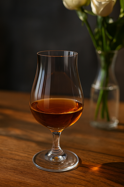 Bohemia Crystal Whiskey Taster Lead Free 190 ml Set of 6 Made in Czech Republic | Classic Tasting Glass and Nosing Copitas | Crystal Snifters Gift Sniffers for Sipping Neat Liquor | Elegant Desing