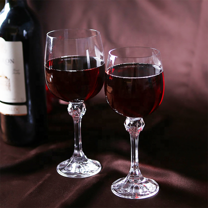 Premium lead-free crystal stemless wine glass