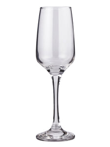 Uniglass King Champagne Flutes Glass Set, 229ml