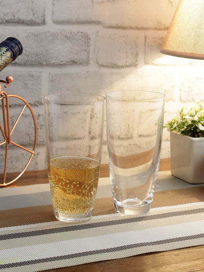 Kate Tall Water & Juice Glasses Set featuring premium lead-free crystal.