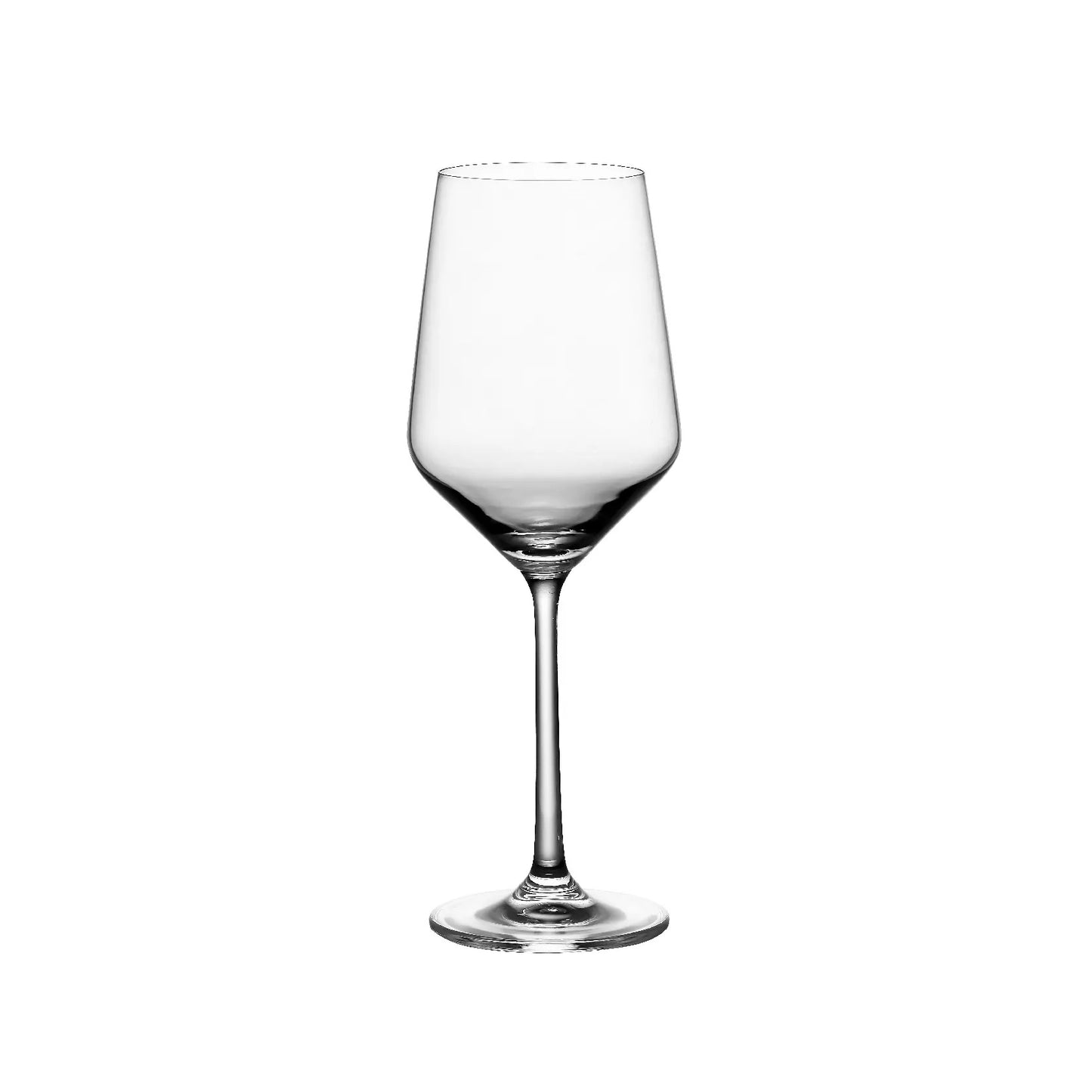 Simple wine glass perfect for enjoying a glass of red wine.