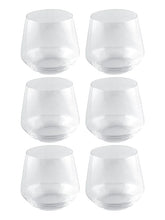 Load image into Gallery viewer, Smartserve Crystal Whiskey Glass Set, 370ml, Set of 6