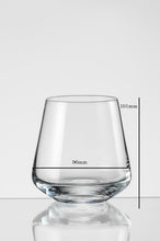 Load image into Gallery viewer, Bohemia Crystal Sandra Whiskey Glass Set, 400ml, Set of 6, Transparent