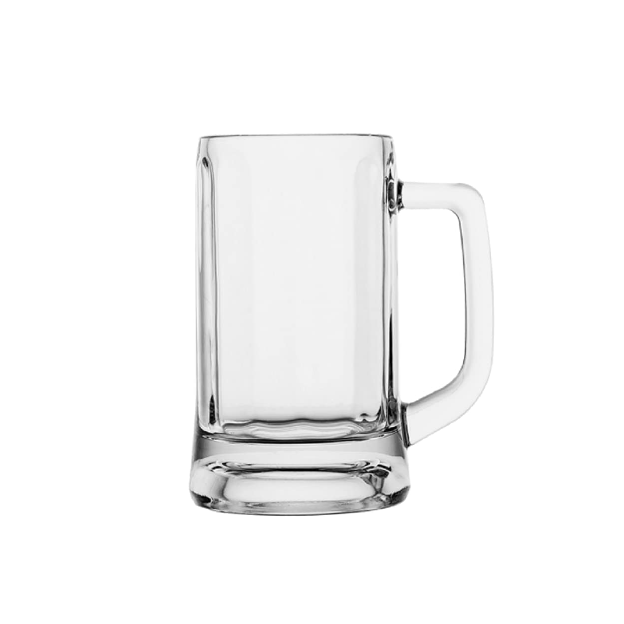 Empty Boulder Mug showing thick glass design