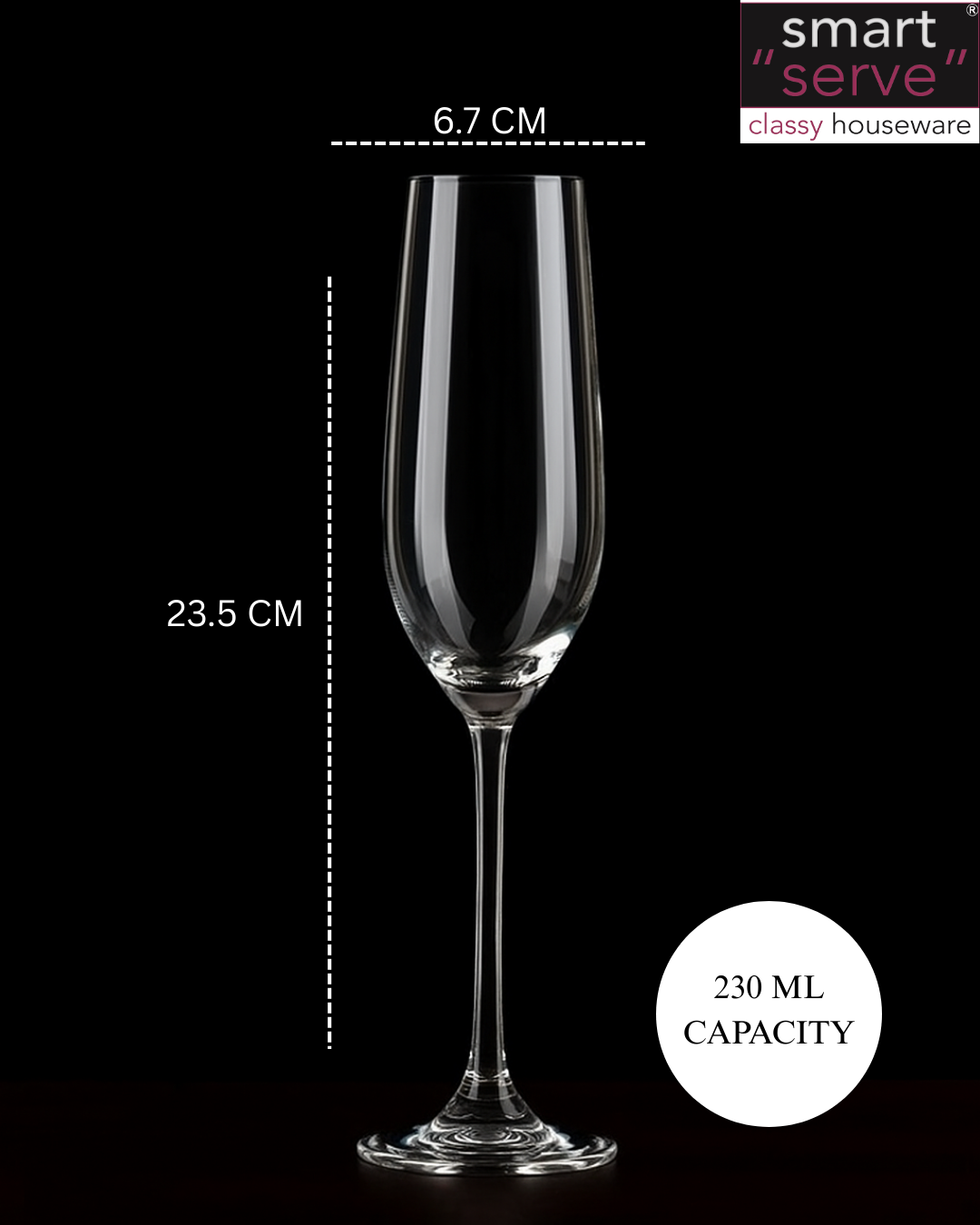 JoyFlute Champagne Glass - Set Of 6