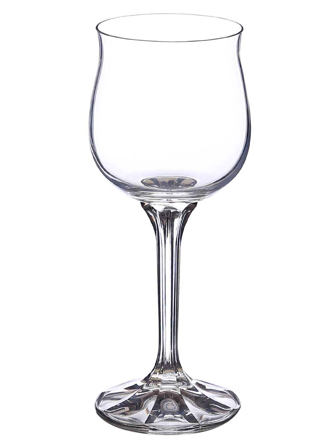 Versatile wine glass for red and white wines