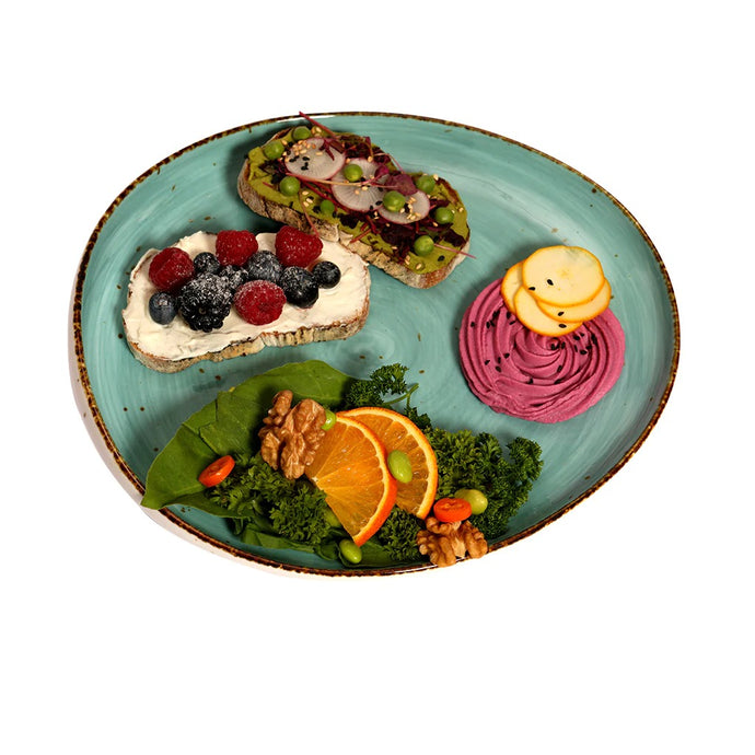 Smartserve Rena Amalfi – Ovate Large Dinner Plate Set of 3 pcs