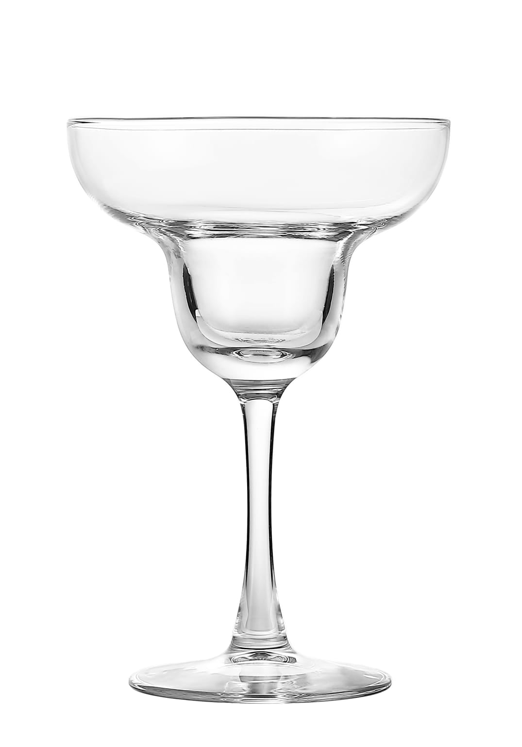 smart "serve" Soda Lime Margarita Glass Lead Free 240 ml Set of 6 Margarita Glasses with Long Durable Stem - Elegant Cocktail Glasses for Bar, Martini, Manhattan, Gimlet, Pisco Sour, Cosmopolitan, Clear