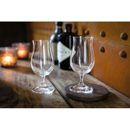 Bohemia Crystal Whiskey Taster Lead Free 190 ml Set of 6 Made in Czech Republic | Classic Tasting Glass and Nosing Copitas | Crystal Snifters Gift Sniffers for Sipping Neat Liquor | Elegant Desing