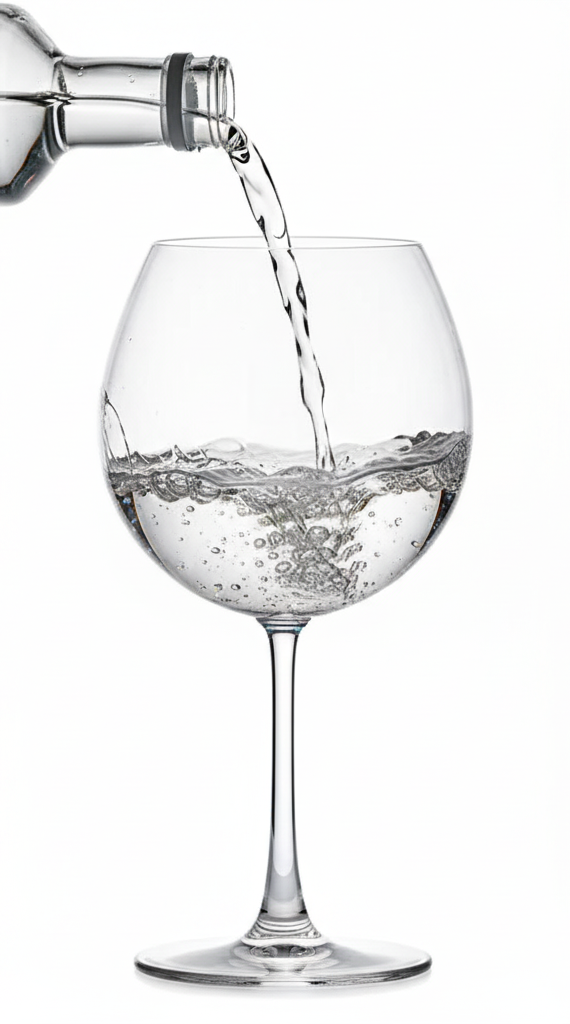 SmartServe Large Gin Goblets Set of 6 – 680ml Balloon Glasses for Gin and Tonic, Cocktails, Wine – Lead-Free, Premium Barware for Home, Parties, and Entertaining