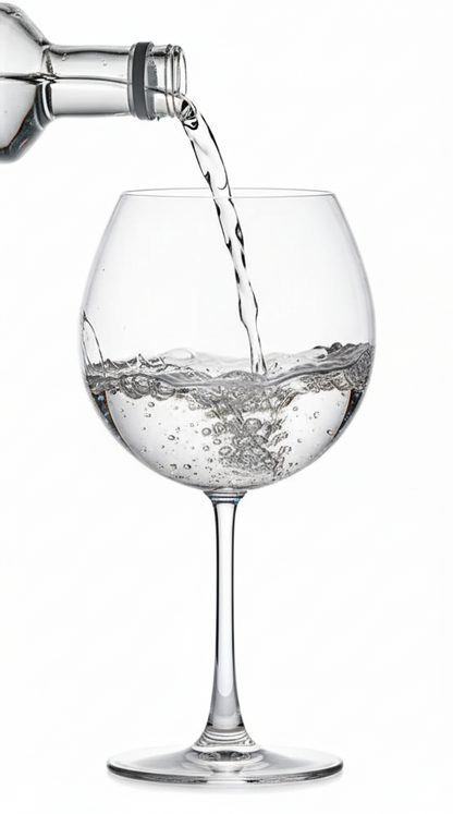 SmartServe Large Gin Goblets Set of 6 – 680ml Balloon Glasses for Gin and Tonic, Cocktails, Wine – Lead-Free, Premium Barware for Home, Parties, and Entertaining