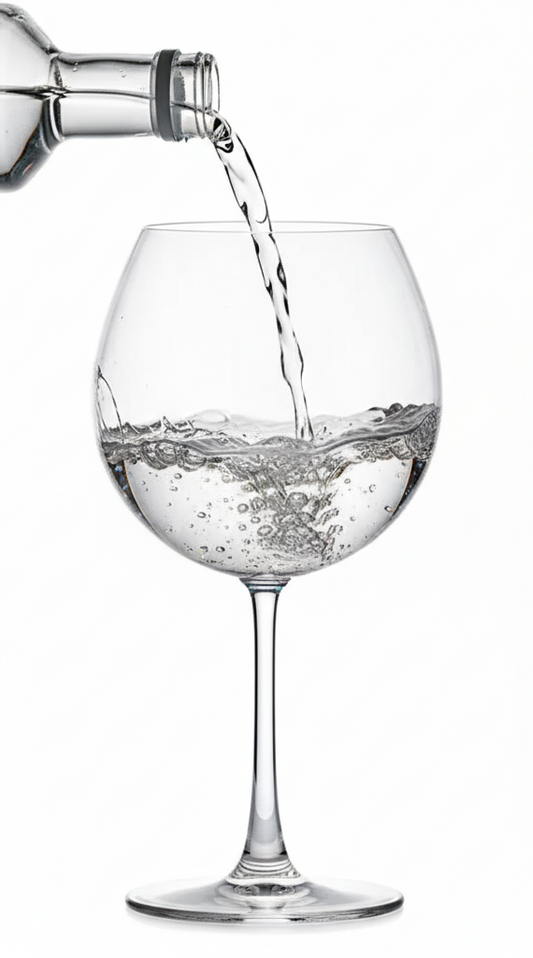 SmartServe Large Gin Goblets Set of 6 – 680ml Balloon Glasses for Gin and Tonic, Cocktails, Wine – Lead-Free, Premium Barware for Home, Parties, and Entertaining