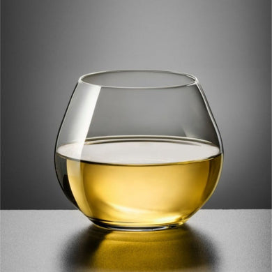 Bohemia Crystal Amoroso Imorted Stemless Gin/Cocktail/Wine Glass Set, 340ml, Small, Set of 2 Gift Box