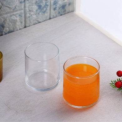 Uniglass Canti Water and Juice Glass Set, 260ml, Set of 6, Small
