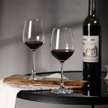 Load image into Gallery viewer, Smartserve Red/White Crystal Wine Glass Set of 6, 350ml, Gift Set