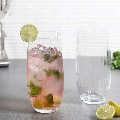 Premium Glassware Collection - Ideal for cocktails, mocktails, juices, and vodka.