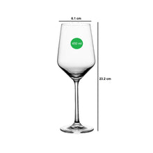Load image into Gallery viewer, Smartserve Crystal Red Wine Glass Set of 6, 450ml, Gift Set