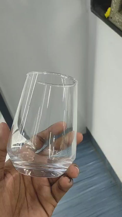 smart"serve" King Highball Glasses – Set of 6 (400ml) | Premium Tall Drinkware for Cocktails, Mocktails, Water & Juices | Elegant Clear Design