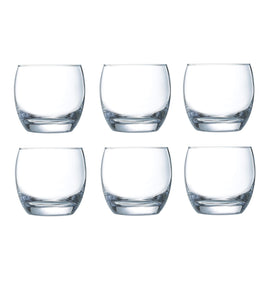 Smartserve Crystal Whiskey Glass Set of 6, 320ml