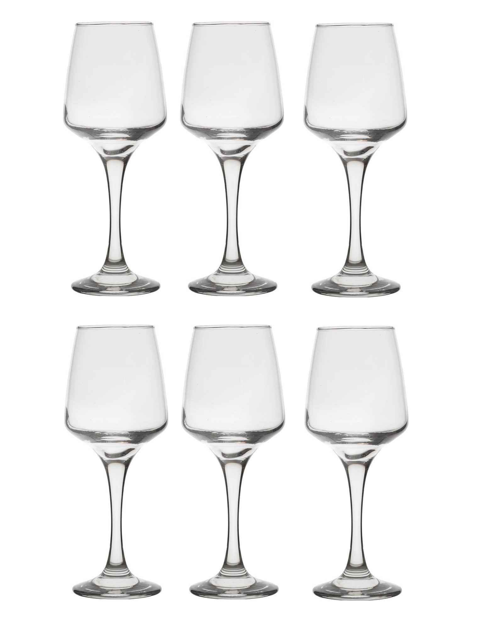 Crystal wine glass designed to enhance rosé aromas